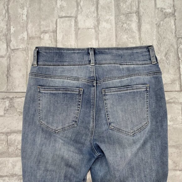NYDJ 2P‎ LiftxTuck Ami Skinny Capris Denim Light Blue - Picture 7 of 10